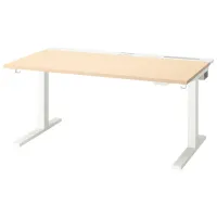 Masă de birou Ikea Mittzon PAL/ Stejar Sonoma photo 2
