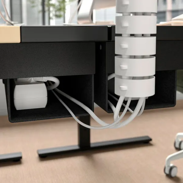 Офисный стол Ikea Mittzon ДСП/ Дуб Сонома photo 8 Офисный стол Ikea Mittzon ДСП/ Дуб Сонома photo 8