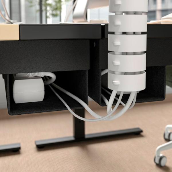 Офисный стол Ikea Mittzon ДСП/ Дуб Сонома photo 8 Офисный стол Ikea Mittzon ДСП/ Дуб Сонома photo 8