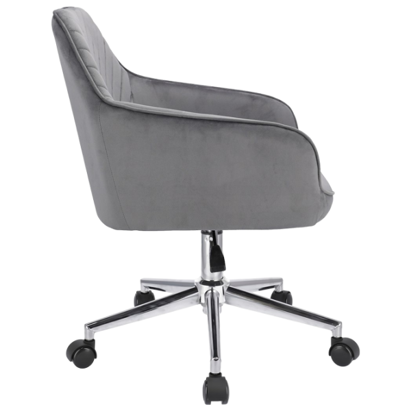 Scaun de birou Jumi Napoli Textil/ Gray photo 3