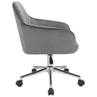 Scaun de birou Jumi Napoli Textil/ Gray photo 3