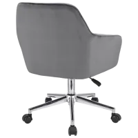 Scaun de birou Jumi Napoli Textil/ Gray photo 4