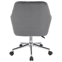 Scaun de birou Jumi Napoli Textil/ Gray photo 5