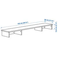 Masă de birou Ikea Idanas PAL/ White photo 4