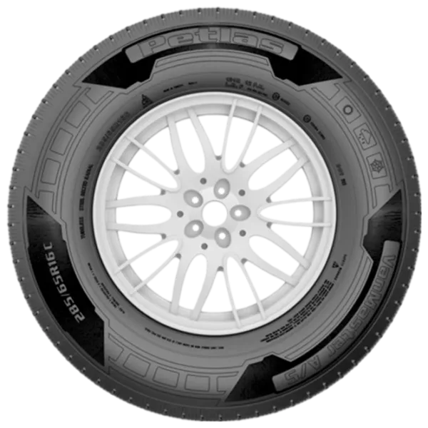 Шины Petlas Van Master A/S 285/65 R16C 131R 12PR M+S Всесезонные / Легкогрузовой  photo 2 Шины Petlas Van Master A/S 285/65 R16C 131R 12PR M+S Всесезонные / Легкогрузовой  photo 2