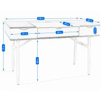 Офисный стол Jumi CM-305281 МДФ/ Бежевый photo 3