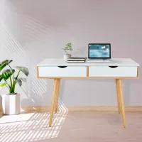 Masă de birou Jumi CM-305311 PAL/ White photo 4