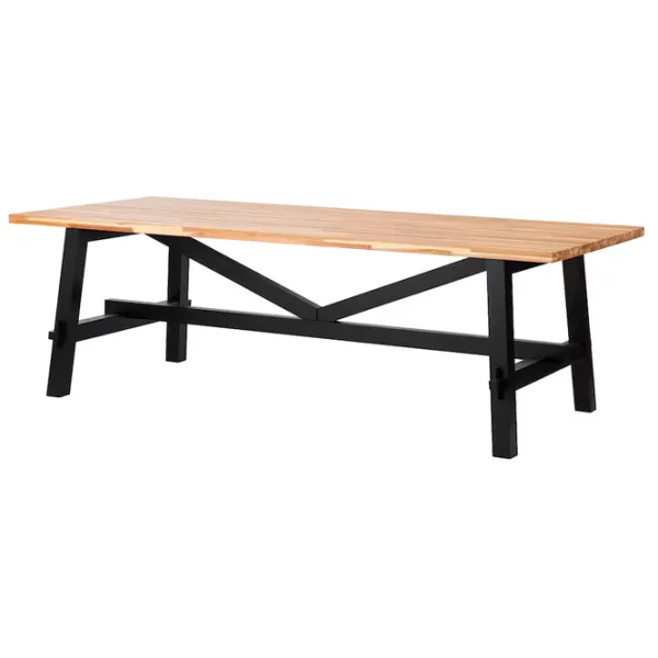Masă de grădină Ikea Skogsta Dreptunghiular / Black Brown photo 1