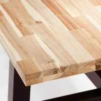 Садовый стол Ikea Skogsta Прямоугольный / Черный Коричневый photo 4