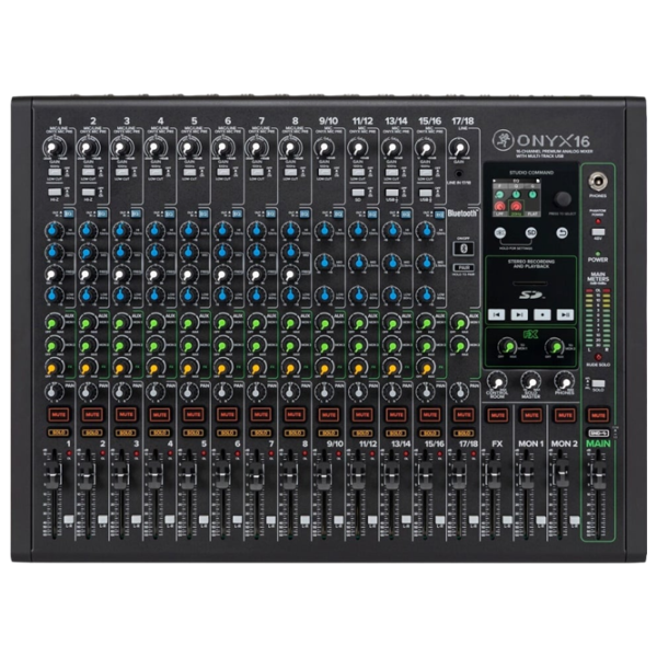 Mixer Mackie ONYX16 activ / 20 Hz - 20 kHz / Black photo 3