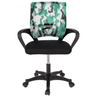 Fotoliu de birou Jumi Smart  Plasă acrilică/ Black Green