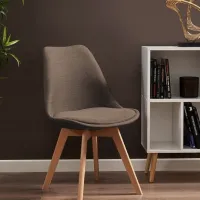 Офисный стул Jumi Alta Ткань/ Коричневый Wood photo 8