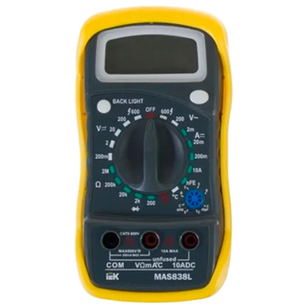 Multimetru IEK Master MAS838L Digital / 2 MOm photo 1