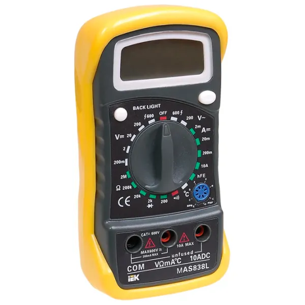 Multimetru IEK Master MAS838L Digital / 2 MOm photo 2