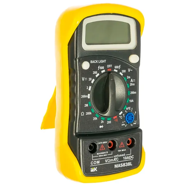 Multimetru IEK Master MAS838L Digital / 2 MOm photo 3
