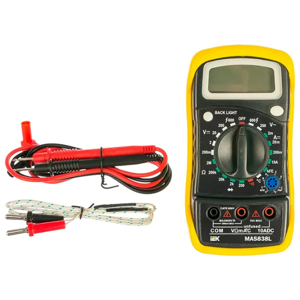 Multimetru IEK Master MAS838L Digital / 2 MOm photo 6