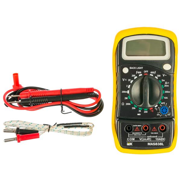 Multimetru IEK Master MAS838L Digital / 2 MOm photo 6
