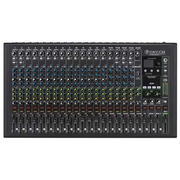 Mixer Mackie ONYX24 activ / 20 Hz - 20 kHz / Black photo 3