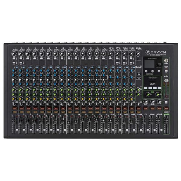 Mixer Mackie ONYX24 activ / 20 Hz - 20 kHz / Black photo 3