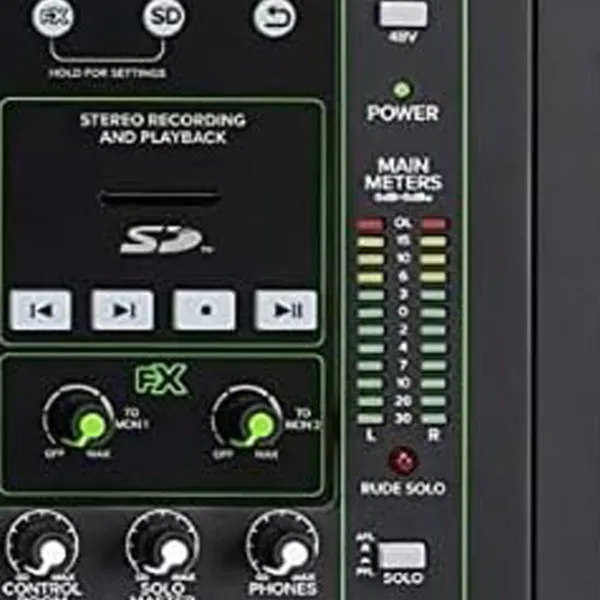 Mixer Mackie ONYX24 activ / 20 Hz - 20 kHz / Black photo 6