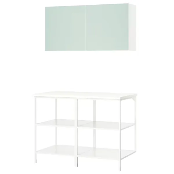 Dulap de bucătărie Ikea Enhet Light Green / PAL photo 1 Dulap de bucătărie Ikea Enhet Light Green / PAL photo 1