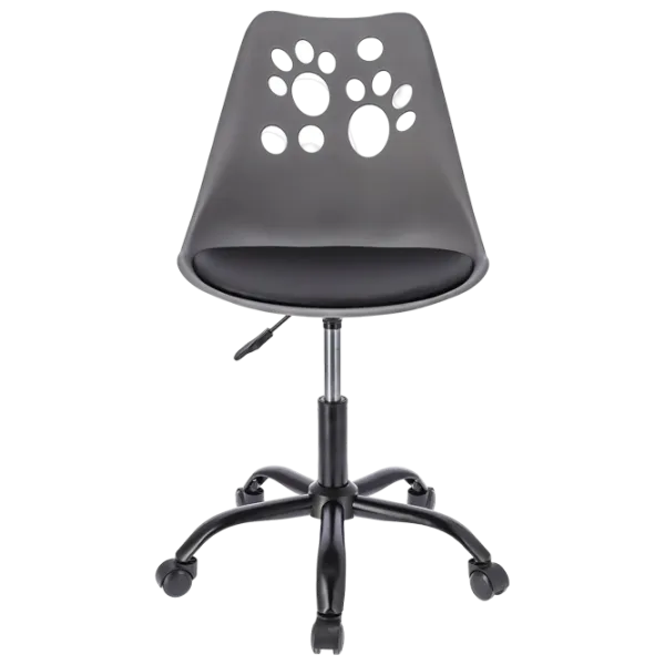 Scaun de birou Jumi Joy Piele artificială/ Gray  photo 1