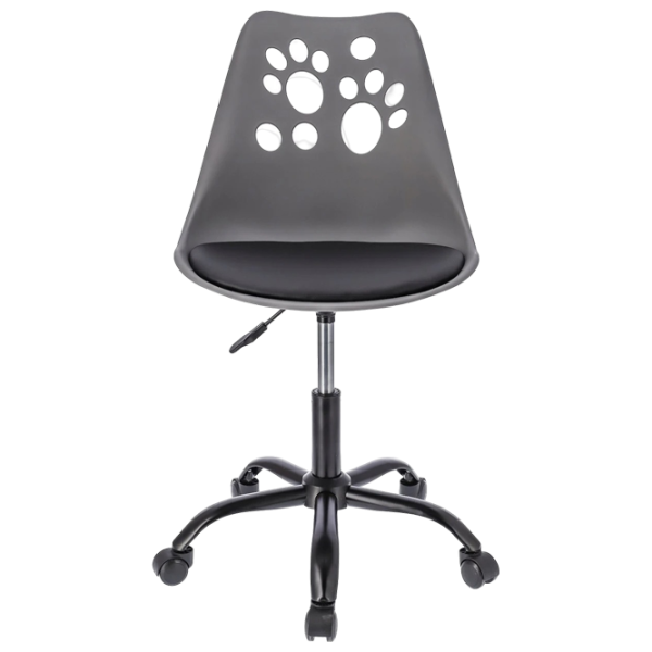 Scaun de birou Jumi Joy Piele artificială/ Gray  photo 1