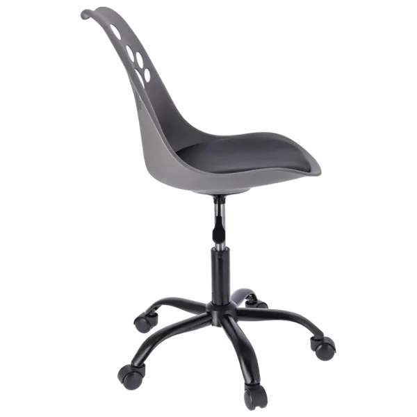 Scaun de birou Jumi Joy Piele artificială/ Gray  photo 3