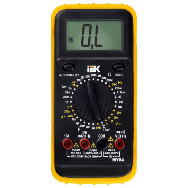 Multimetru IEK Professional MY64 Digital / 200 MOm photo 1