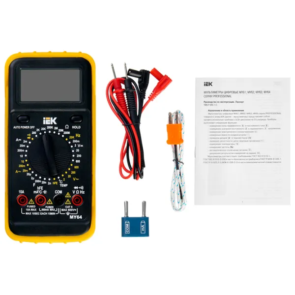 Multimetru IEK Professional MY64 Digital / 200 MOm photo 9