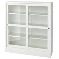 Kухонный шкаф Ikea Havsta White / Стекло