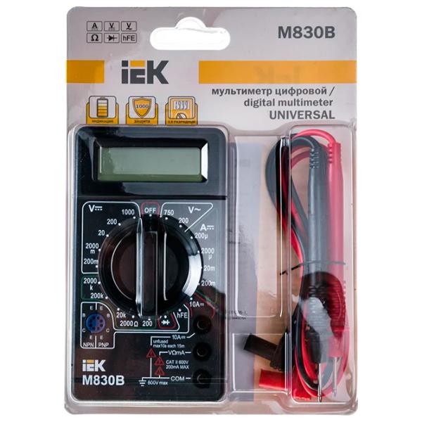 Multimetru IEK Universal M830B Digital / 2 MOm photo 3