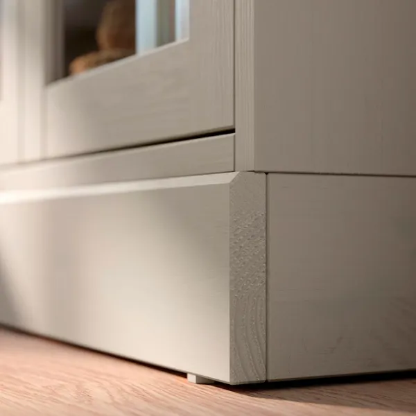 Kухонный шкаф Ikea Havsta Бежевый / Стекло photo 4 Kухонный шкаф Ikea Havsta Бежевый / Стекло photo 4