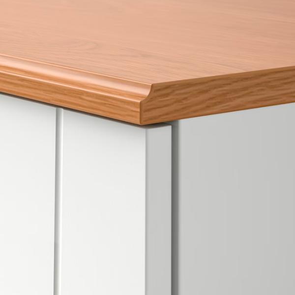 Kухонный шкаф Ikea Skruvby White / ДСП photo 5