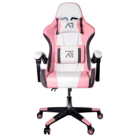 Scaun Gaming Jumi Aragon White Pink