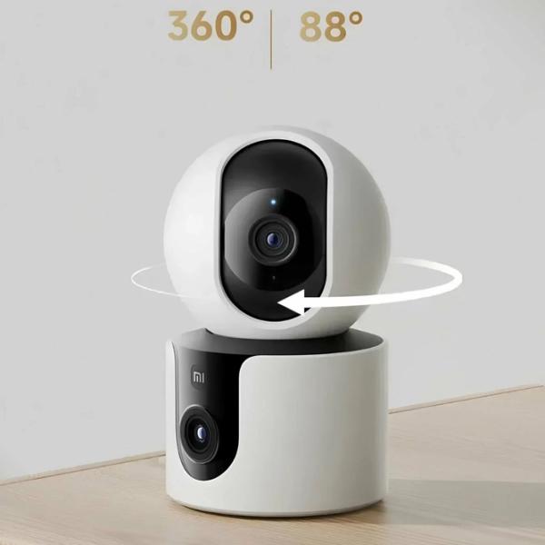 Камера видеонаблюдения Xiaomi Mi Home Security Camera C300 Dual Беспроводные/ Белый photo 7