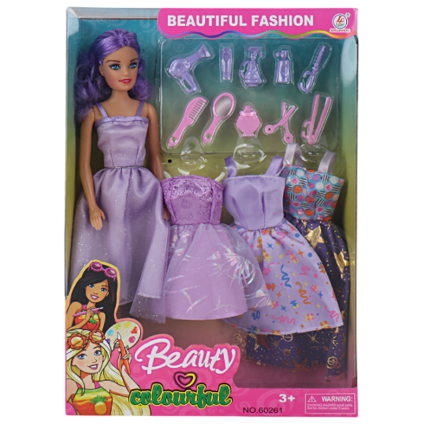 Păpușă Essa Toys Beauty Colourful 60261HWT-3 model / 3+ photo 4