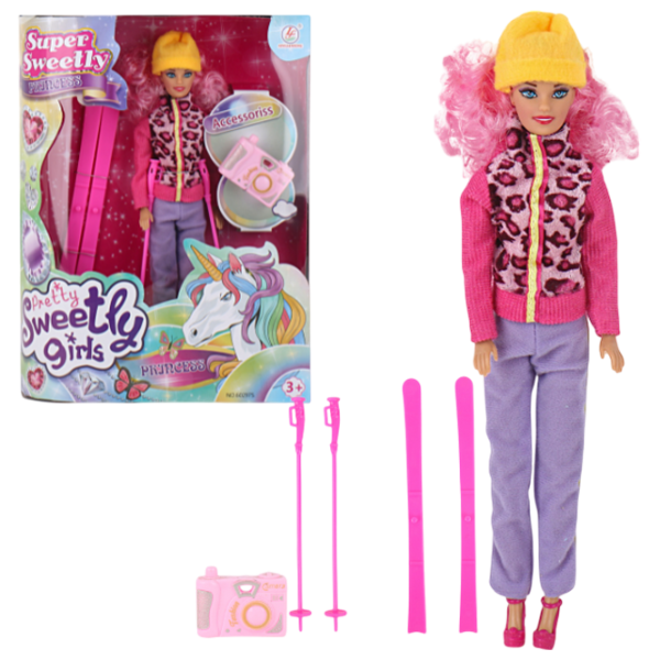 Păpușă Essa Toys Pretty Girl 60297HWT-6 model / 3+ photo 1