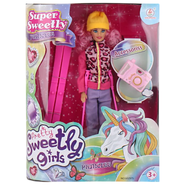 Păpușă Essa Toys Pretty Girl 60297HWT-6 model / 3+ photo 3