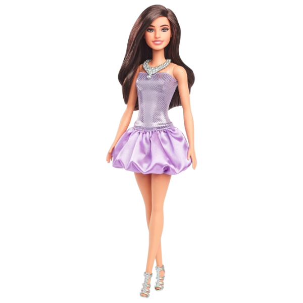 Păpușă Barbie Fashionista in a purple dress HYT92 model / 3+ photo 1 Păpușă Barbie Fashionista in a purple dress HYT92 model / 3+ photo 1
