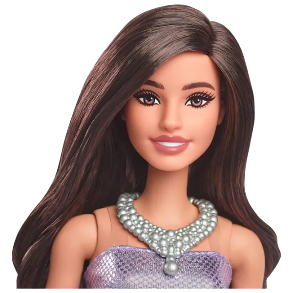 Păpușă Barbie Fashionista in a purple dress HYT92 model / 3+ photo 2 Păpușă Barbie Fashionista in a purple dress HYT92 model / 3+ photo 2