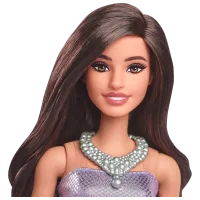 Кукла Barbie Fashionista in a purple dress HYT92 модель / 3+ photo 2