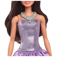 Кукла Barbie Fashionista in a purple dress HYT92 модель / 3+ photo 3