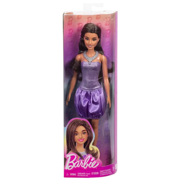 Păpușă Barbie Fashionista in a purple dress HYT92 model / 3+ photo 6 Păpușă Barbie Fashionista in a purple dress HYT92 model / 3+ photo 6