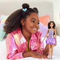 Кукла Barbie Fashionista in a purple dress HYT92 модель / 3+ photo 7