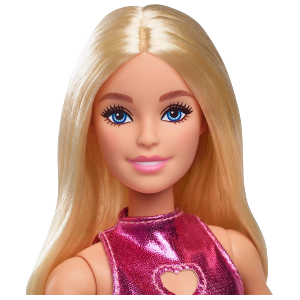 Păpușă Barbie Fashionista in a mini pink dress HYT88 model / 3+ photo 2
