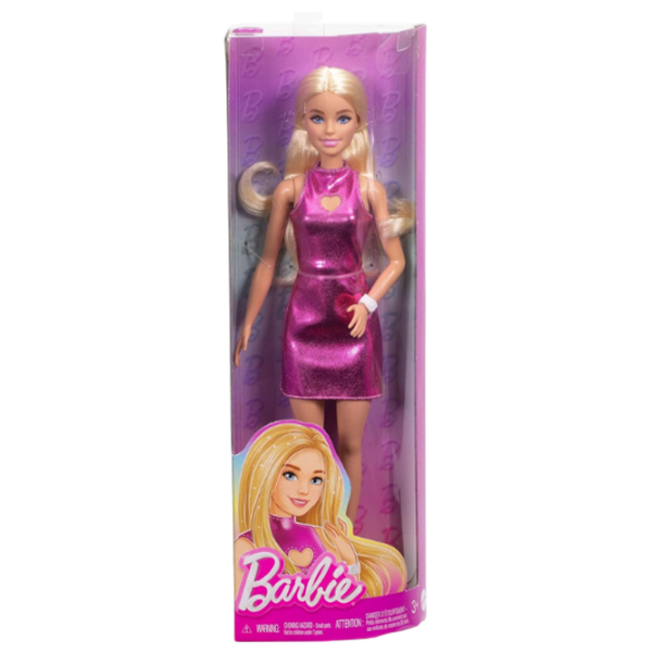 Păpușă Barbie Fashionista in a mini pink dress HYT88 model / 3+ photo 4