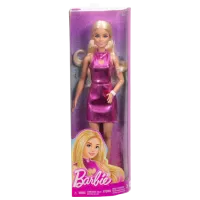 Кукла Barbie Fashionista in a mini pink dress HYT88 модель / 3+ photo 4
