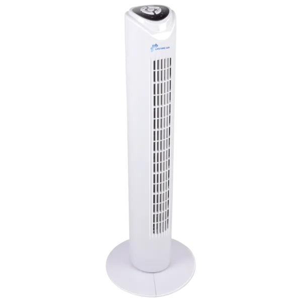Ventilator Lifetime Air 80+RC230V 45 W / Turn / White photo 1