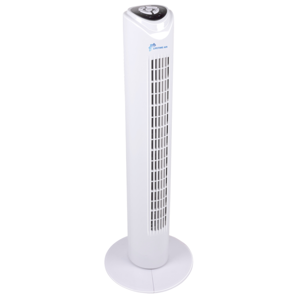 Ventilator Lifetime Air 80+RC230V 45 W / Turn / White photo 1